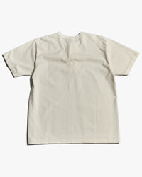 Studio D'Artisan 8174 Suvin Gold Seamless Henley - White | Studio D'Artisan T Shirts | Jeanstore