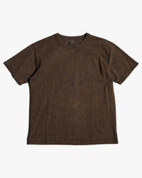 Studio D'Artisan 8198 Amami Mud-Dyed Loopwheeled T-Shirt - Dark Brown | Studio D'Artisan T Shirts | Jeanstore