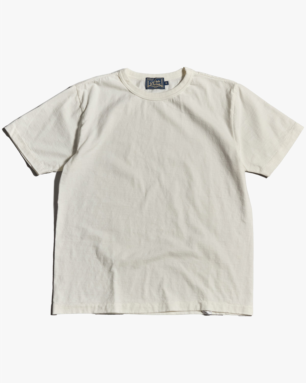 Studio D'Artisan 8204 Ishikawadai Knit Jersey Tee - White | Studio D'Artisan T Shirts | Jeanstore