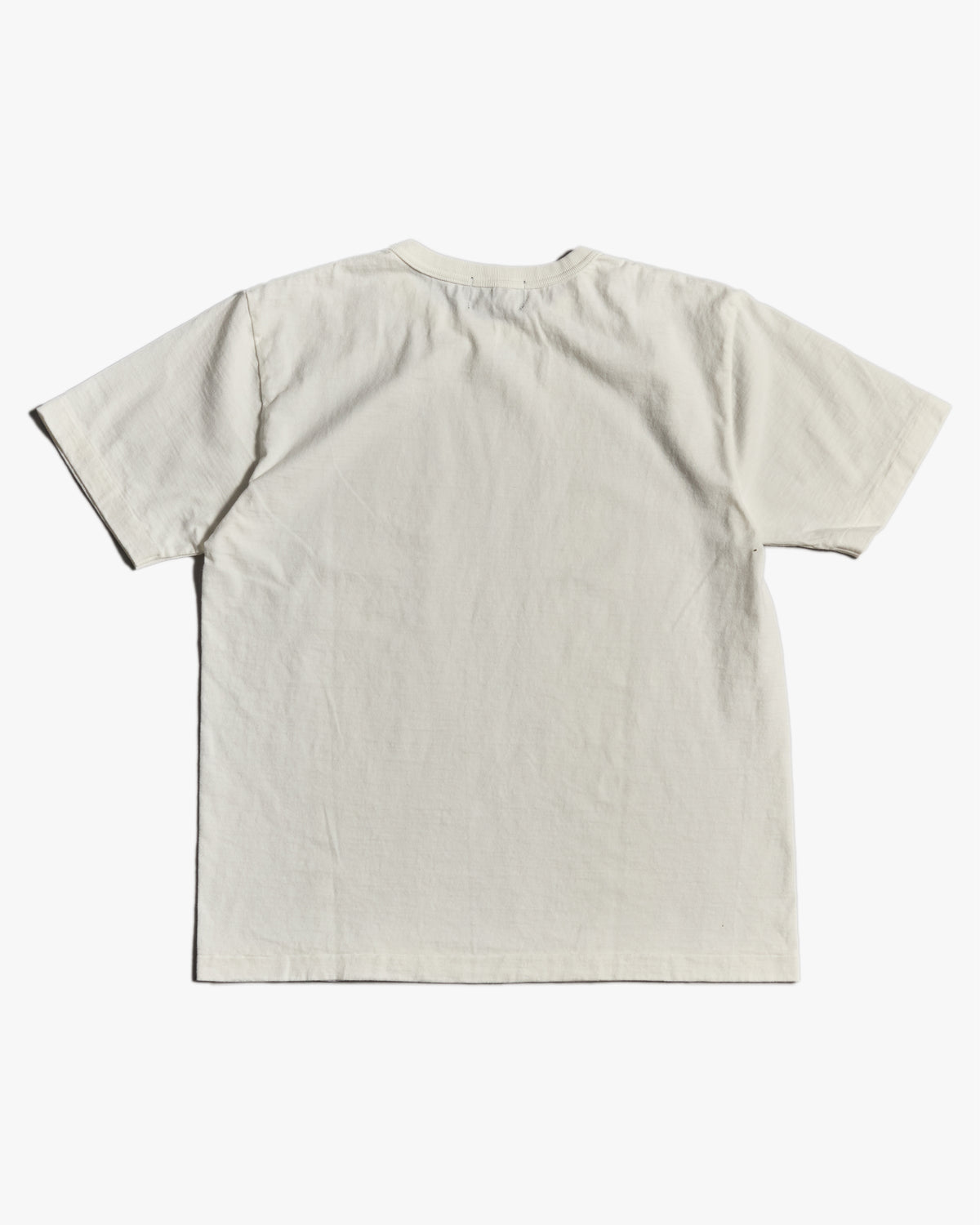 Studio D'Artisan 8204 Ishikawadai Knit Jersey Tee - White | Studio D'Artisan T Shirts | Jeanstore