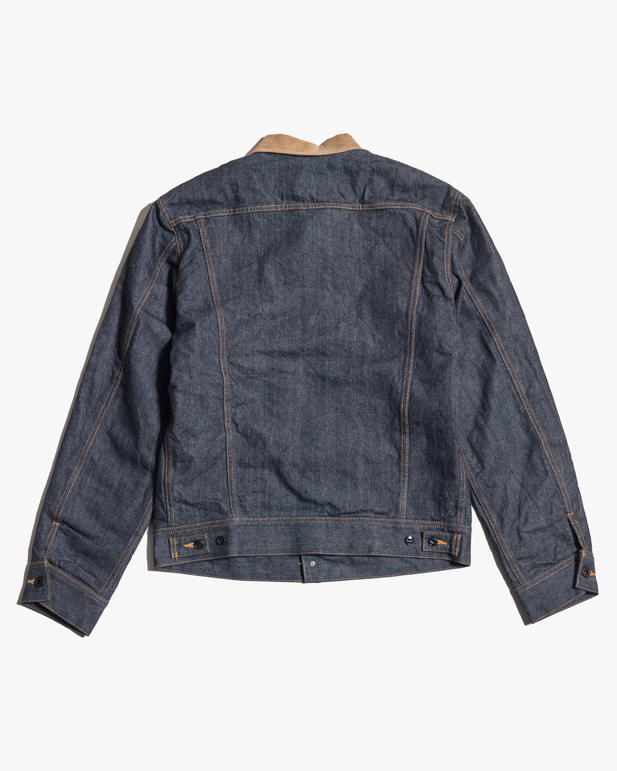 Studio D'Artisan D4187 Blanket Lined Denim Jacket - Onewash