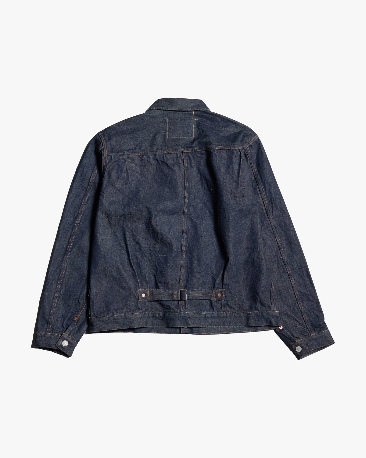 Studio D'Artisan D4646 Suvin Gold 15oz Selvedge Denim Jacket - Onewash