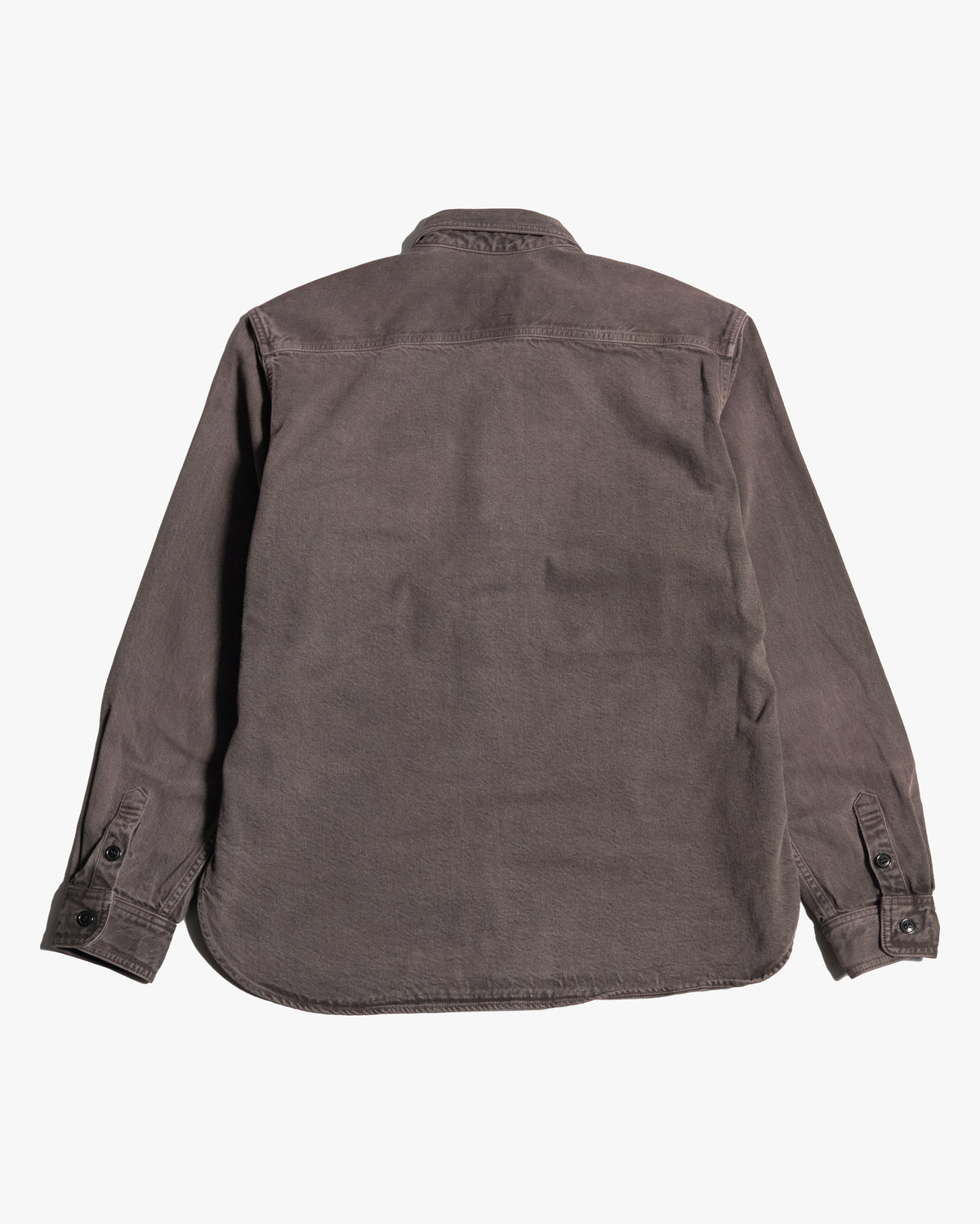 Studio D'Artisan D5745 Kasane No Irome Denim Shirt - Kuro-Beni