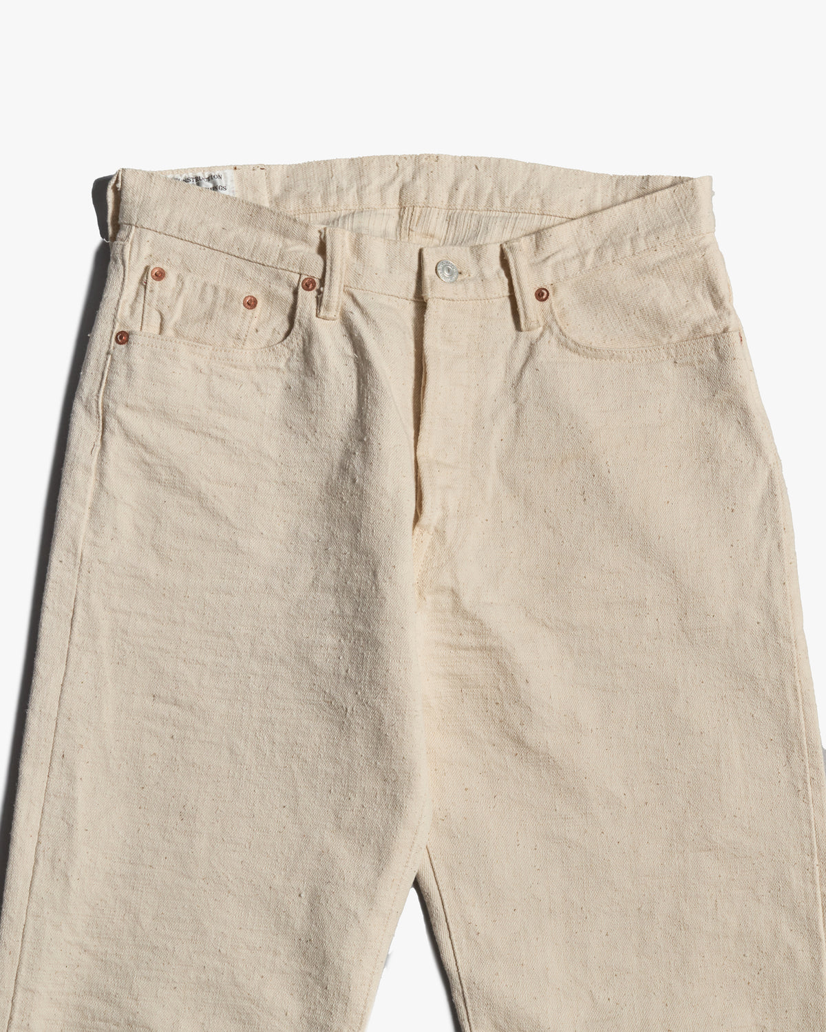 Studio D'Artisan SD-1001E 'GL3' 15oz Selvedge Regular Straight Mens Jeans - Ecru / Onewash | Studio D'Artisan Jeans | Jeanstore