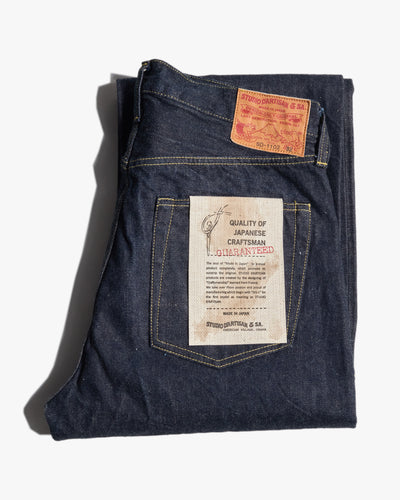 Studio D'Artisan SD-1102W Ishikawadai Selvedge Wide Straight Mens Jeans - Onewash | Studio D'Artisan Jeans | Jeanstore