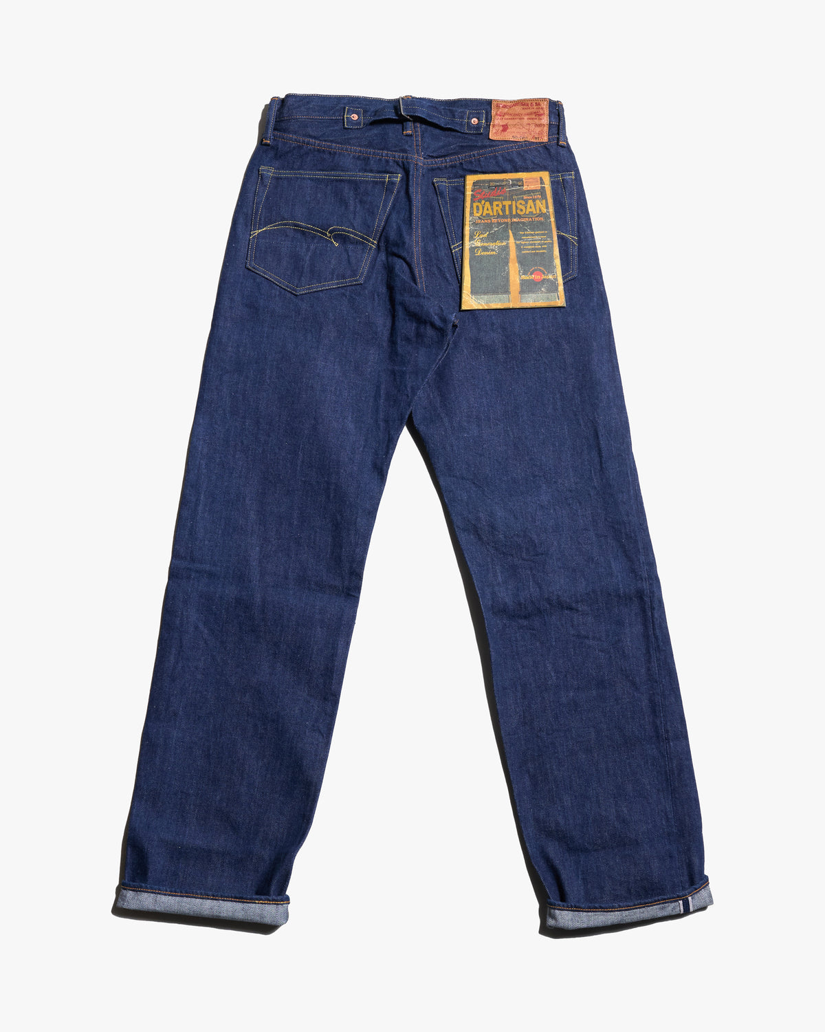 Studio D'Artisan SD-DO1 'The Origin' Regular Straight 15oz Selvedge Jeans - Onewash