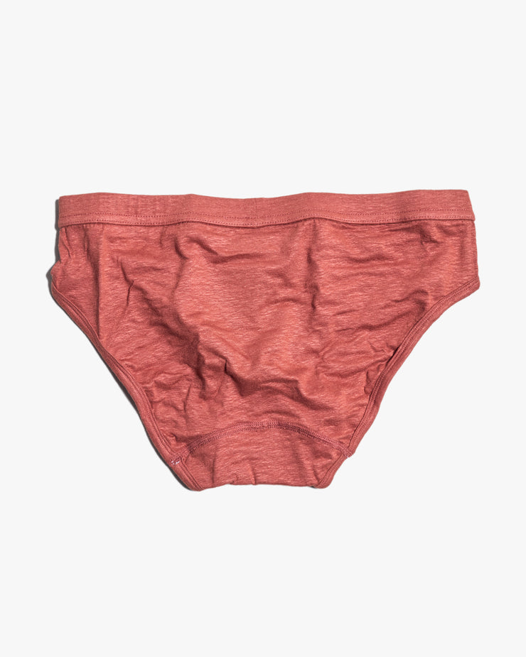 TA-CT Teleno Linen Mini Briefs - Rust