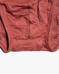 TA-CT Teleno Linen Mini Briefs - Rust