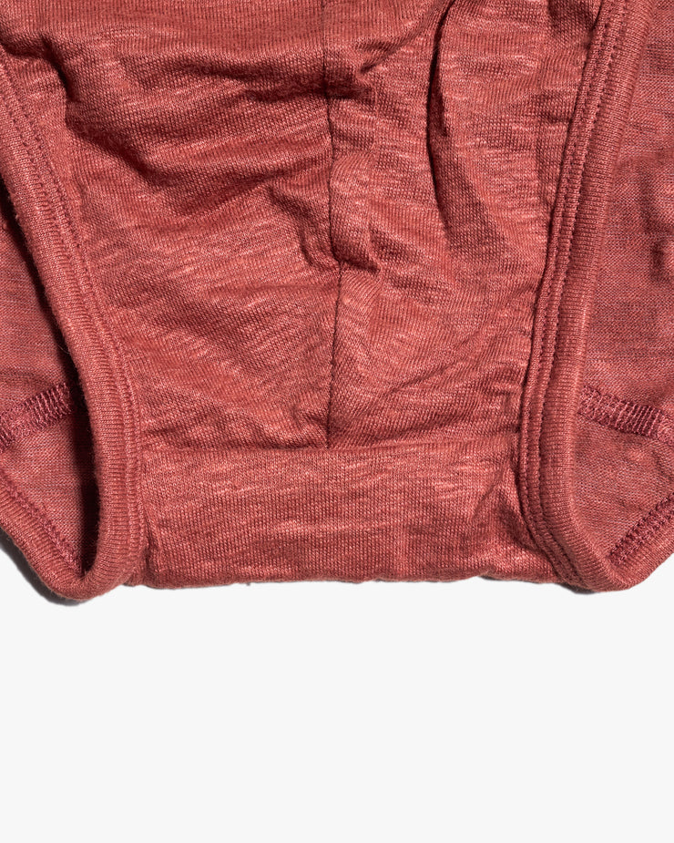 TA-CT Teleno Linen Mini Briefs - Rust