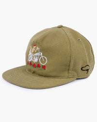 The Ampal Creative Dead Flowers Strapback Cap - Green