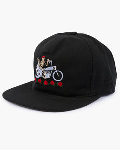 The Ampal Creative Dead Flowers Strapback Cap - Black