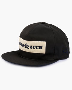 The Ampal Creative Good Luck Snapback Cap - Black