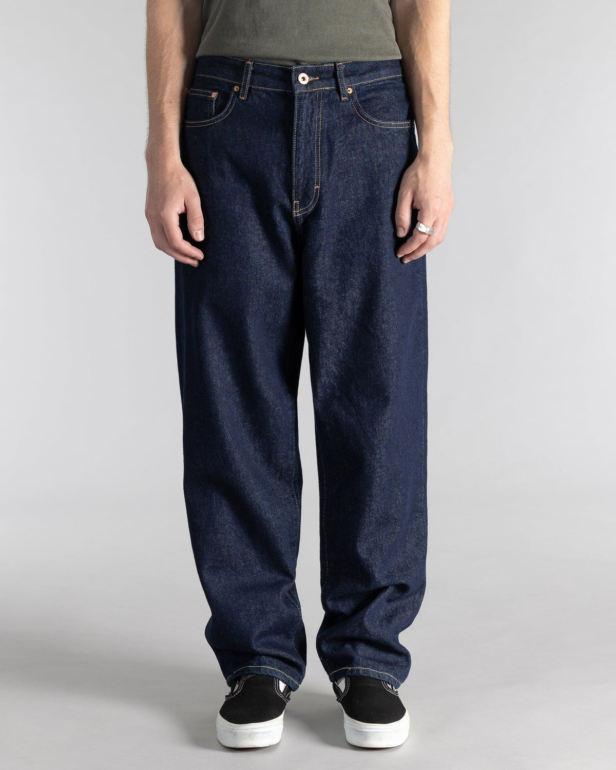 Stan Ray Taper 5 Loose Fit Mens Jeans - Single Rinse Denim