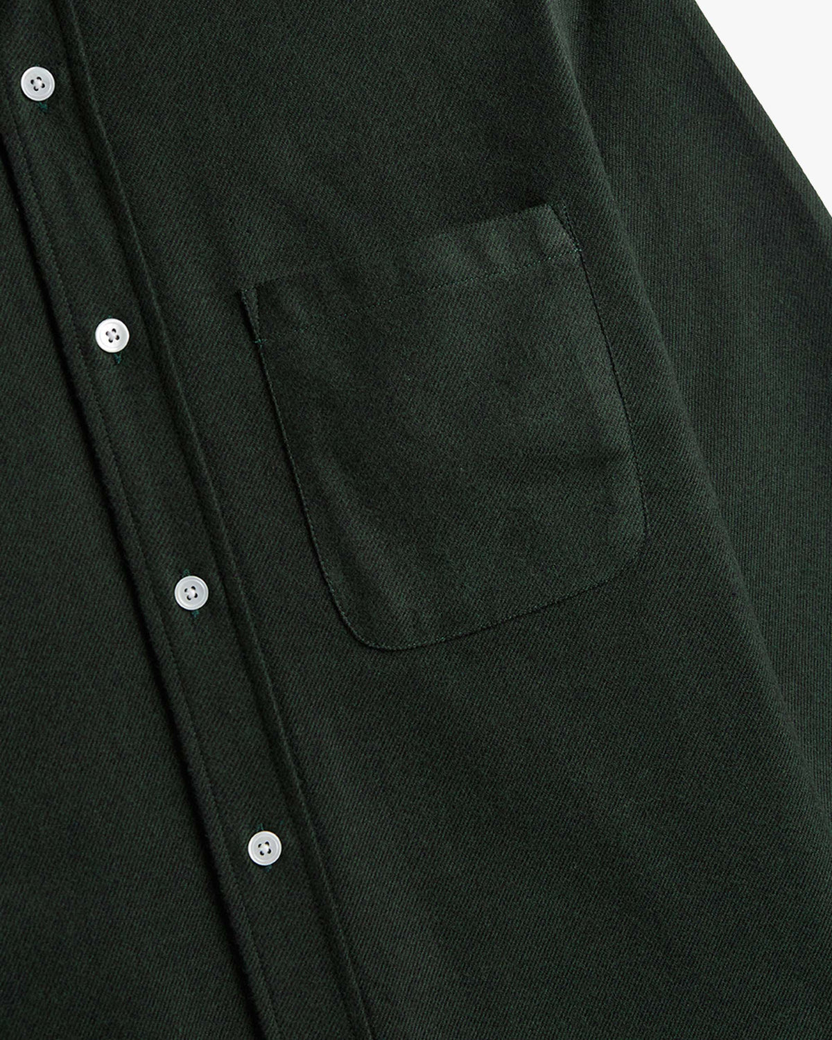 Portuguese Flannel Teca Shirt - Forest