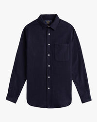 Portuguese Flannel Teca Shirt - Navy