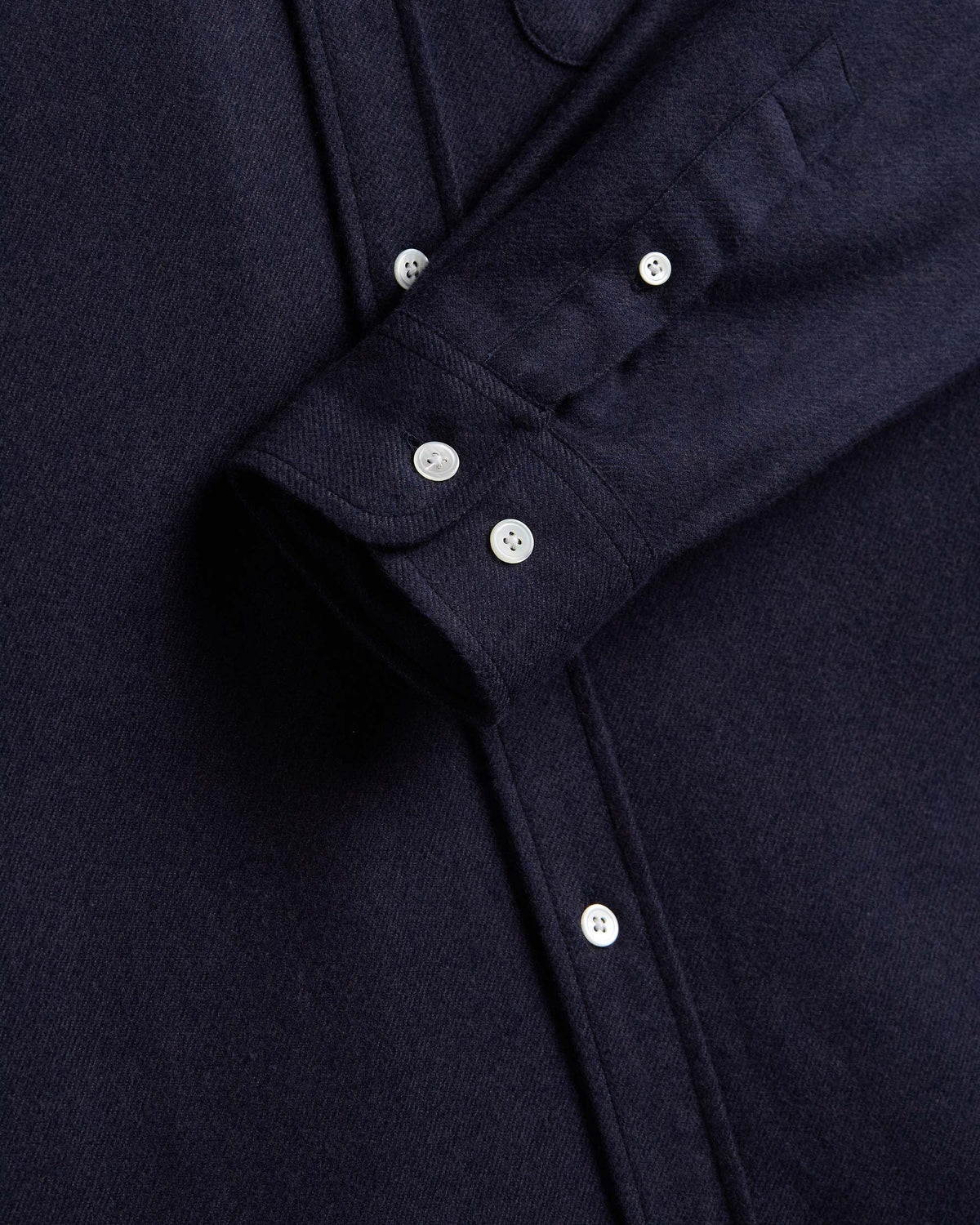 Portuguese Flannel Teca Shirt - Navy
