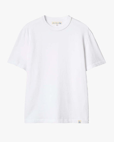 Merz b. Schwanen TEE03 7.4oz Authentic Jersey Relaxed Tee - Crisp White | Merz b. Schwanen T Shirts | Jeanstore