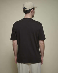 Merz b. Schwanen TEE03 7.4oz Authentic Jersey Relaxed Tee - Espresso | Merz b. Schwanen T Shirts | Jeanstore