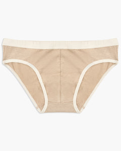 TA-CT Teleno Linen Mini Briefs - Natural