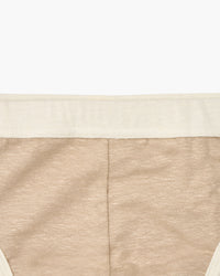 TA-CT Teleno Linen Mini Briefs - Natural | TA-CT Underwear | JEANSTORE