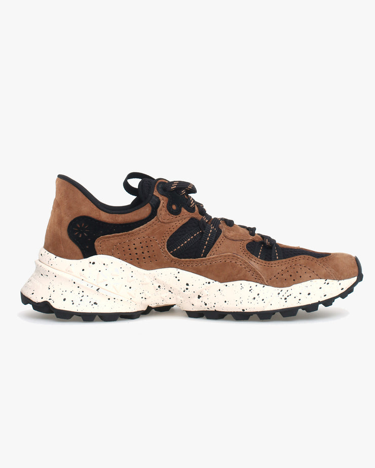 Flower Mountain Tiger Hill Suede & Nylon Mesh - Brown