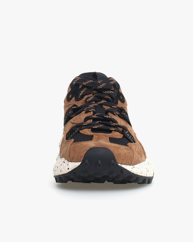 Flower Mountain Tiger Hill Suede & Nylon Mesh - Brown