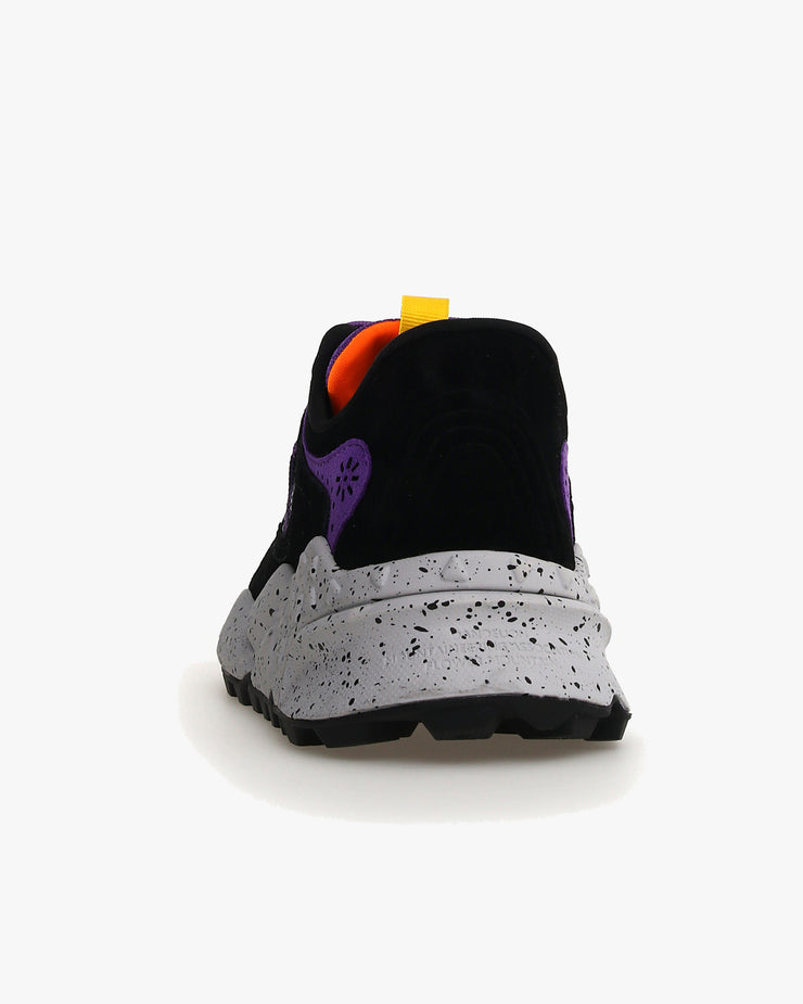 Flower Mountain Tiger Hill Suede & Nylon Mesh - Anthracite / Violet