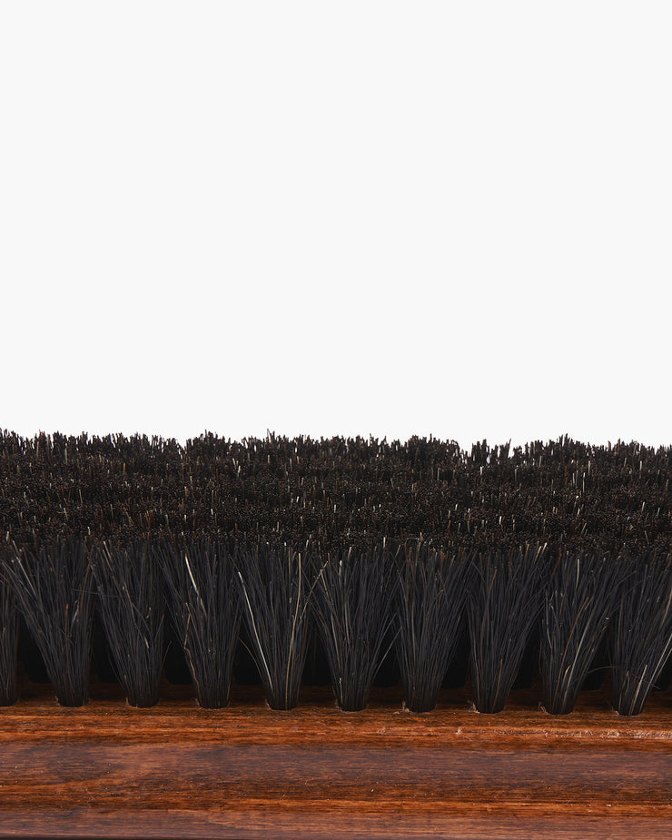 Trickers Black Bristle Shoe Care Brush - Large