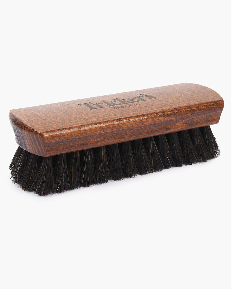 Trickers Black Bristle Shoe Care Brush - Large