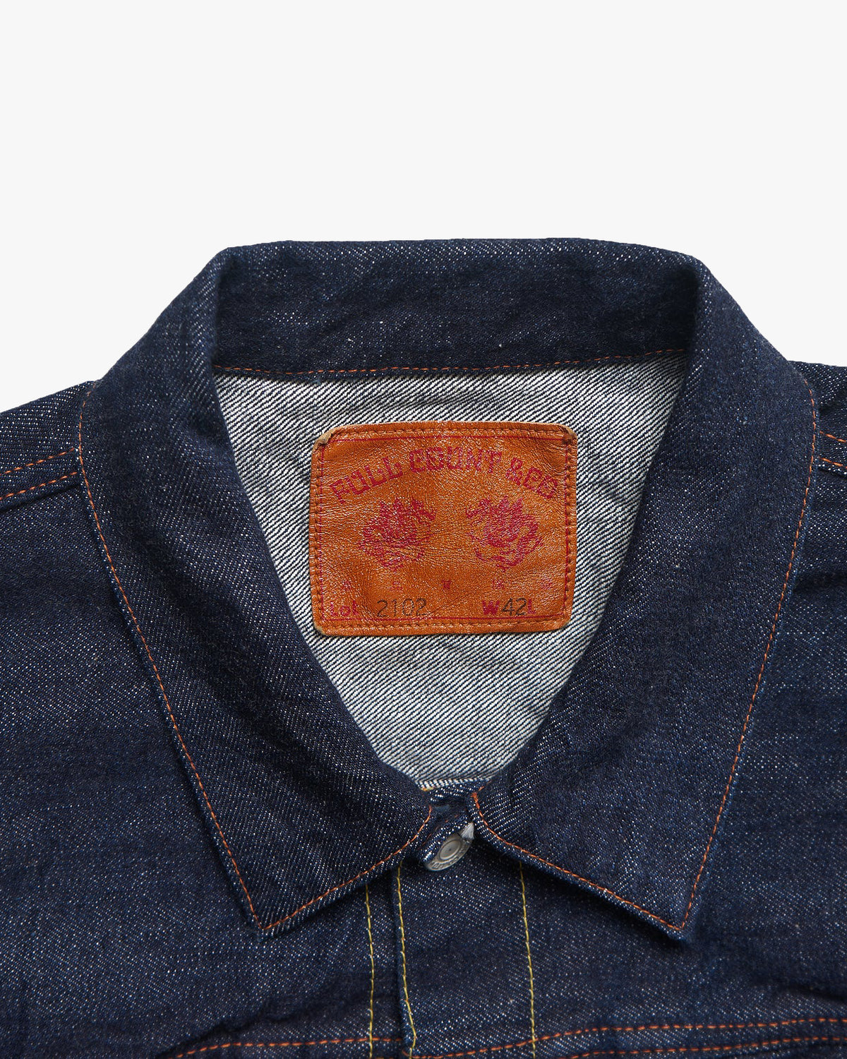 Fullcount 2102W-20 13.7oz Selvedge Type II Denim Jacket - Indigo Onewash | Fullcount Jackets & Coats | JEANSTORE