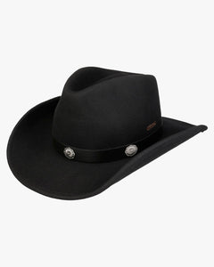 Stetson Tamalo Western Woolfelt Hat - Black