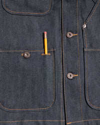 Tellason Coverall Jacket - 16.5oz Kaihara Selvedge Denim | Tellason Jackets & Coats | JEANSTORE