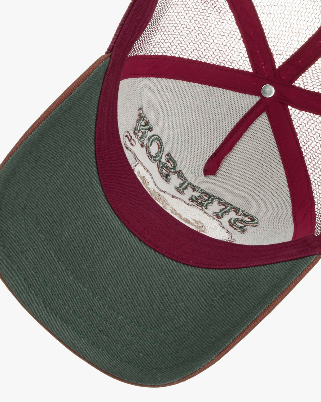 Stetson Great Plains Trucker Cap - Brown / Wine | Stetson Hats | JEANSTORE