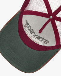 Stetson Great Plains Trucker Cap - Brown / Wine | Stetson Hats | JEANSTORE