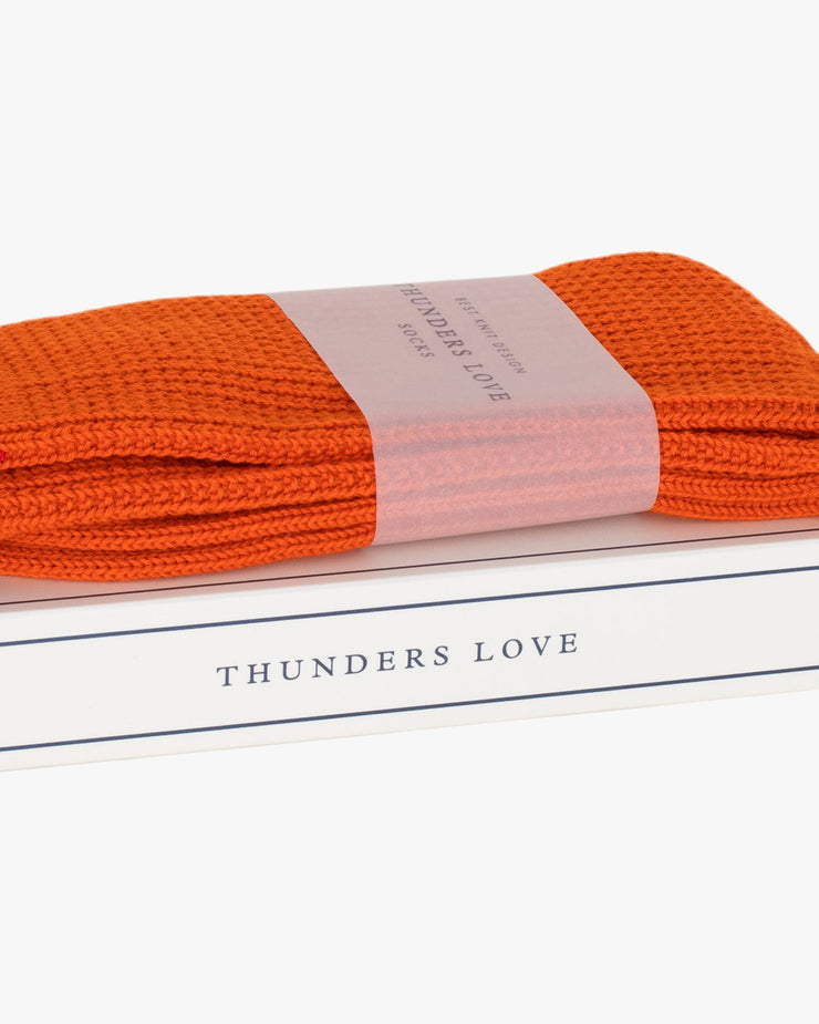 Thunders Love Link Collection Socks - Orange