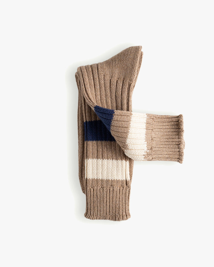 Thunders Love Urban Collection Socks - Striped Camel