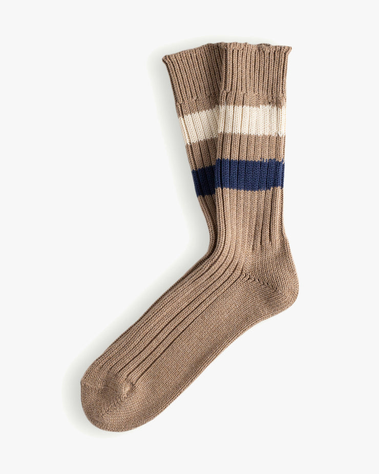 Thunders Love Urban Collection Socks - Striped Camel