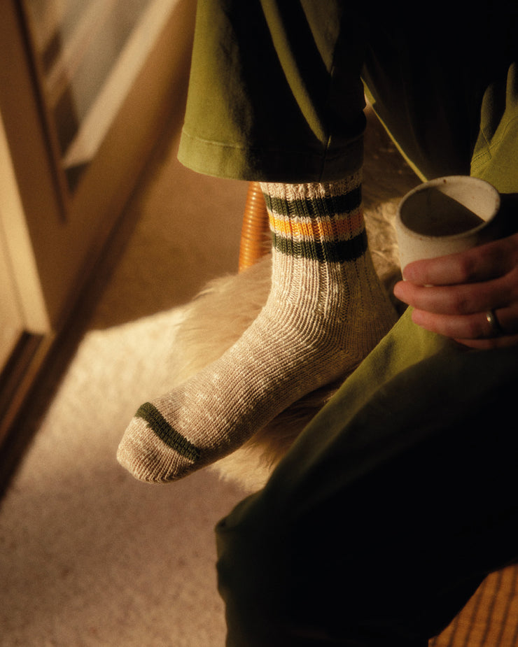 Thunders Love Athletic Collection Socks - Beige | Thunders Love Socks | JEANSTORE