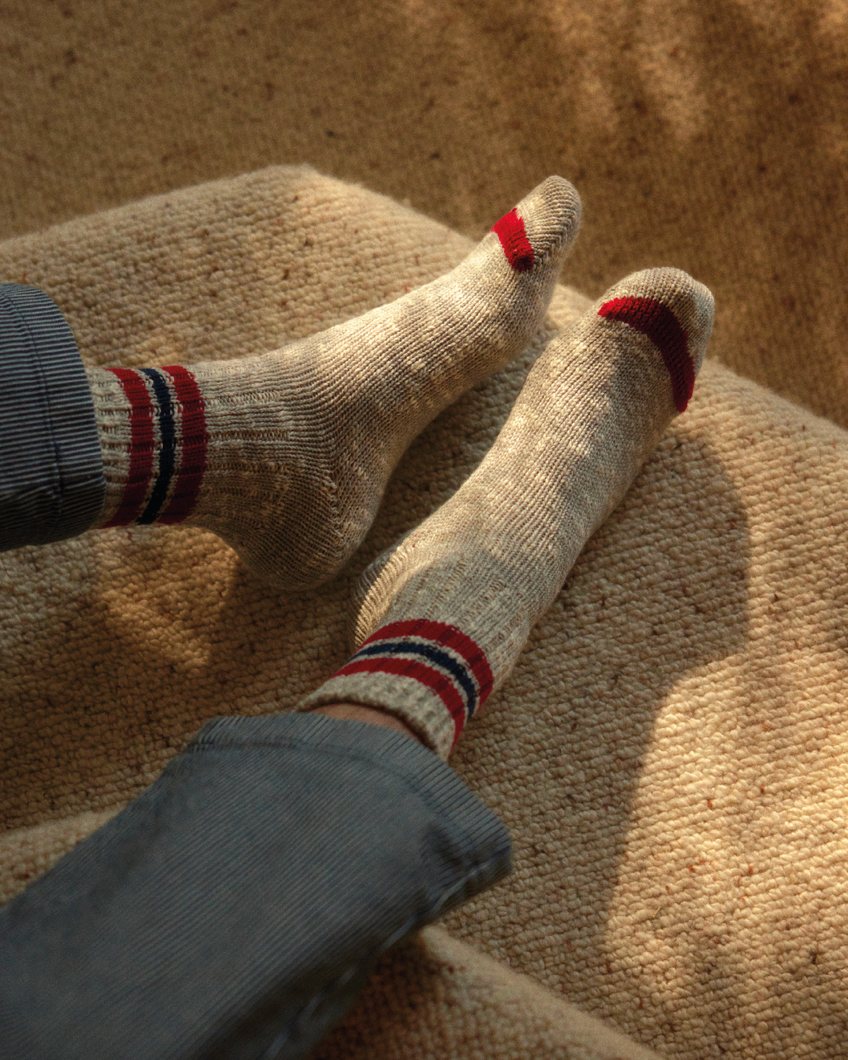 Thunders Love Athletic Collection Socks - Grey & Navy