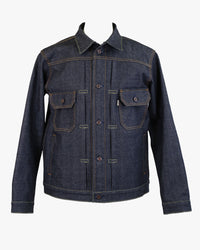 Railcar Fine Goods Type II Denim Jacket - X100 15oz Japanese Dark Indigo Selvedge | Railcar Fine Goods Jackets & Coats | JEANSTORE
