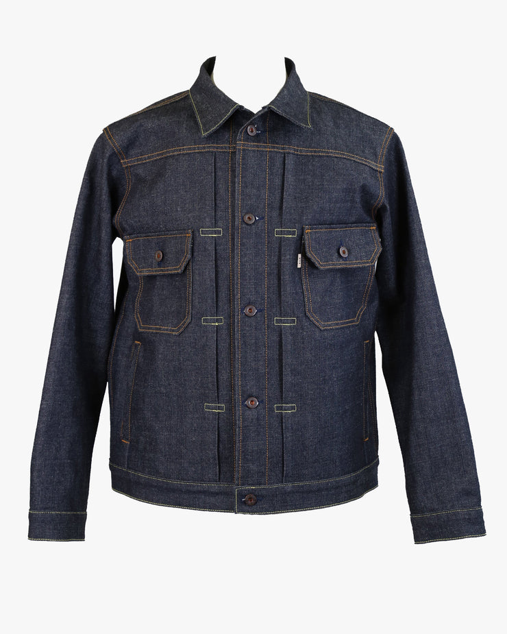 Railcar Fine Goods Type II Denim Jacket - X100 15oz Japanese Dark Indigo Selvedge