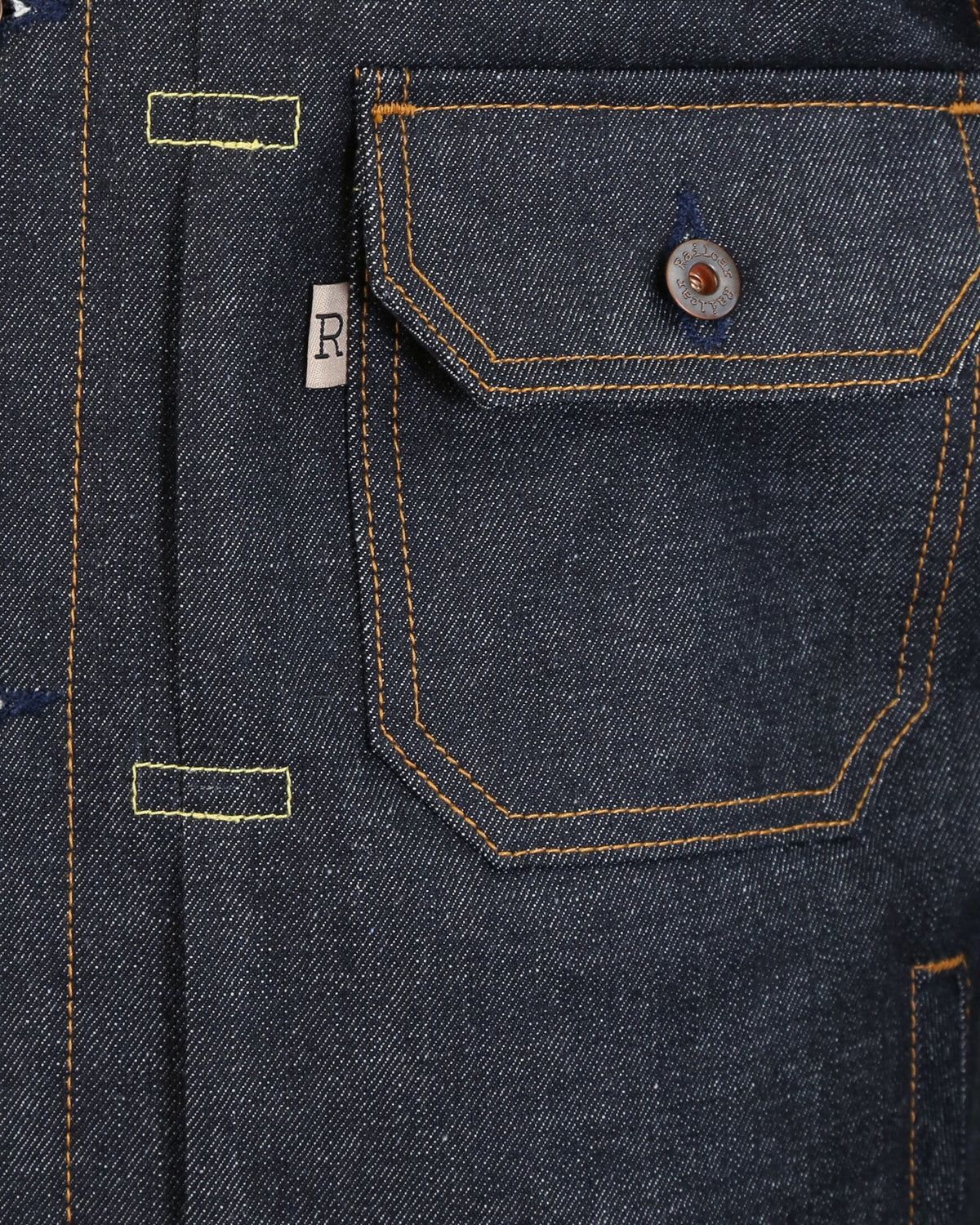 Railcar Fine Goods Type II Denim Jacket - X100 15oz Japanese Dark Indigo Selvedge | Railcar Fine Goods Jackets & Coats | JEANSTORE
