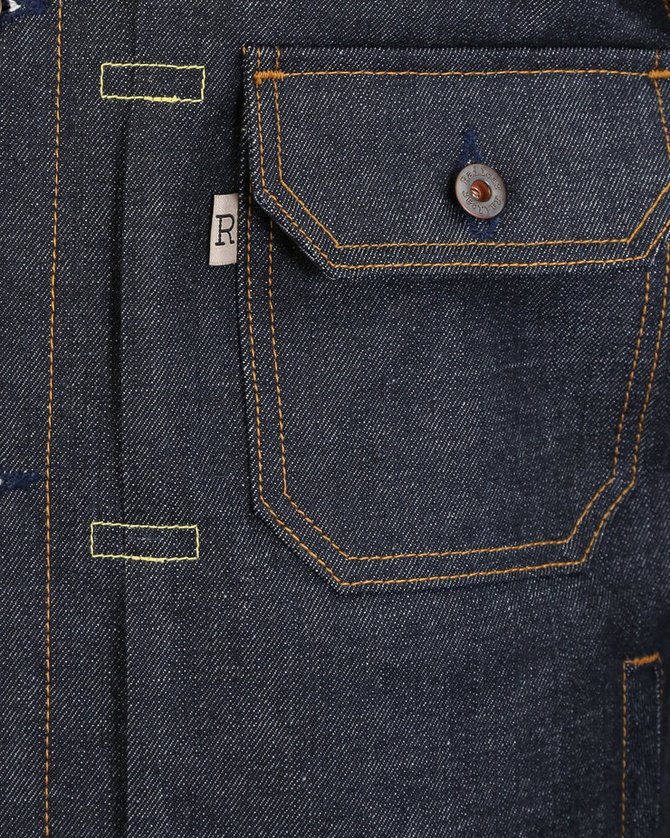 Railcar Fine Goods Type II Denim Jacket - X100 15oz Japanese Dark Indigo Selvedge