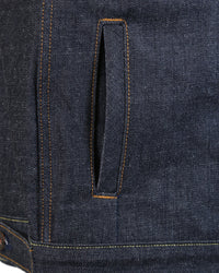 Railcar Fine Goods Type II Denim Jacket - X100 15oz Japanese Dark Indigo Selvedge | Railcar Fine Goods Jackets & Coats | JEANSTORE