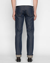 Unbranded UB154 Skinny Fit Mens Jeans - 13.5oz Vintage Blue Selvedge | The Unbranded Brand Jeans | JEANSTORE