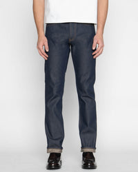 Unbranded UB254 Tapered Fit Mens Jeans - 13.5oz Vintage Blue Selvedge | The Unbranded Brand Jeans | JEANSTORE