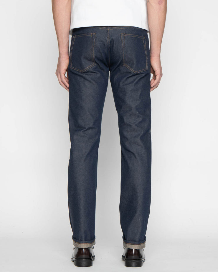 Unbranded UB254 Tapered Fit Mens Jeans - 13.5oz Vintage Blue Selvedge