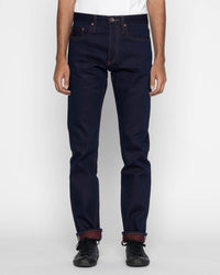 Unbranded UB291 Tapered Fit Mens Jeans - 21oz Heavy Red Weft Selvedge