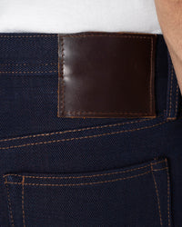 Unbranded UB291 Tapered Fit Mens Jeans - 21oz Heavy Red Weft Selvedge