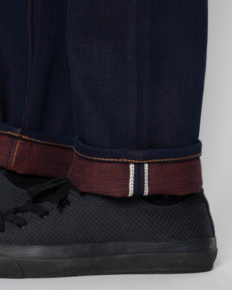 Unbranded UB291 Tapered Fit Mens Jeans - 21oz Heavy Red Weft Selvedge